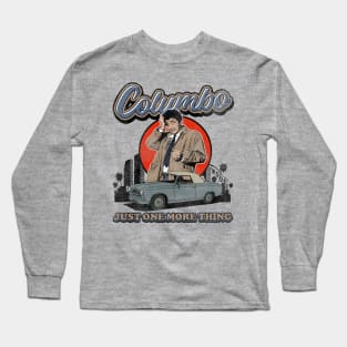 Columbo Detective Vintage Worn Out Long Sleeve T-Shirt